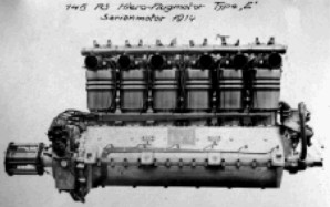 See embossed signs P-W-P on the Hiero engine block