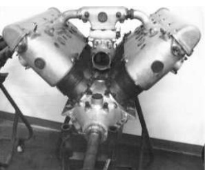 Hispano Suiza, Tipo 31 with 8 fins, at the Polito