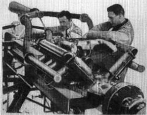 Special exhaust on a Wright Martin / H-S