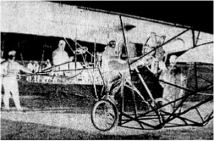 Foto del Sommer con su motor Hoffmann