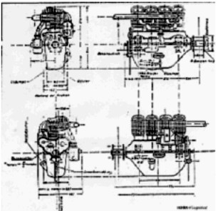 Horex schematic drawings