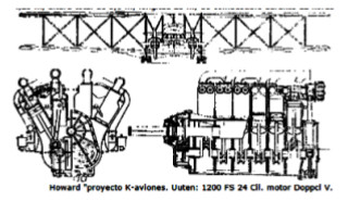 24 cyl. Howard, 1200 HP