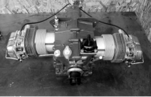 Hummel twin-cylinder front view