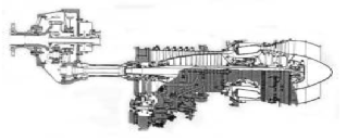 Allison GMA-2100, cutaway drawing