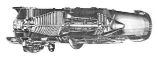 Allison J-71, seccionado