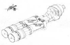 Allison T-40 Dibujo
