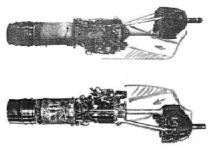 Allison T-56, reductora alta y baja