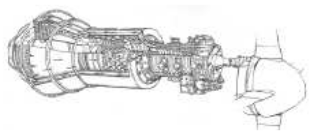 Esquema del Allison T-78