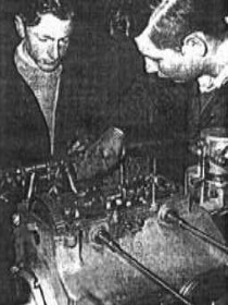 Students with an Iris engine
