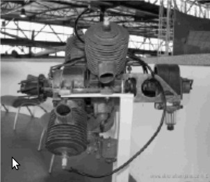 Four-cylinder Irwin engine