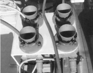Any corner has a battery of rocket engines