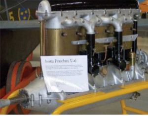 Isotta Fraschini with 6 inline cylinders, el V-6