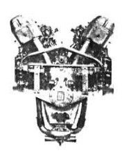 Isotta Fraschini ASSO 500,  rear view