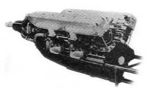 Isotta Fraschini Cantilever rear part