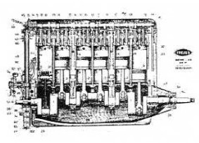 Isotta Fraschini V-6 manufactured by Frejus