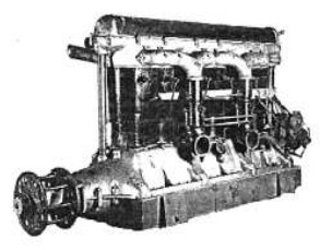 Isotta Fraschini V-6 angled front view