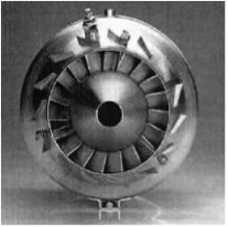 James Engeneering Turbines (JET) Cobra engine rear view