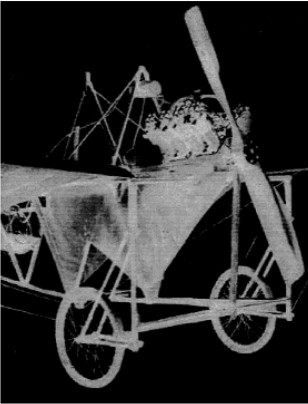 V8 de JAP en tipo Bleriot
