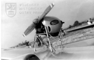 Jawa engine on a Blanik motorglider