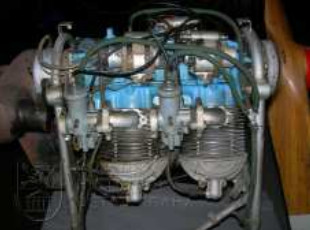 Jawa inline 2-cylinder at the Praga Museum