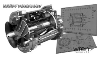 Jet Beetle Propulsion Systems, H-250 with 250 lbf of thrust