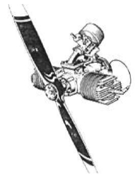 JPX PUL-425 with propeller