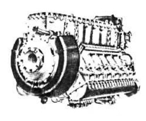 Jumo 211 F with auxiliary tank