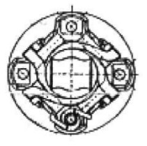 Jumo 223, front view