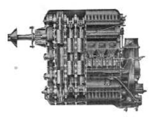 Jumo 4, cutaway half