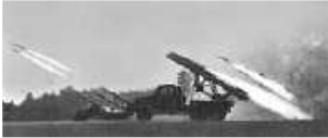 BM-13 truck with katiusha ramps