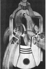 Kiekhaefer piston deflector drawing