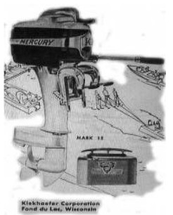 Kiekhaefer Mercury engine ad