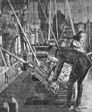Körting engine on an airship