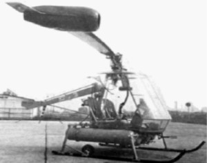 View of the Kolibrie with ramjet