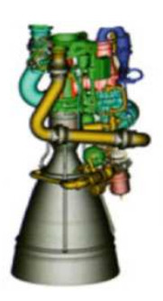 Kuznetsov NK-33 with normal nozzle for first stages