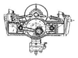 Lafleur engine. front view