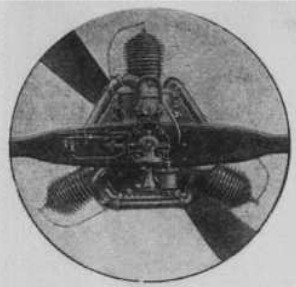 Laviator 3 cylinder rear view.