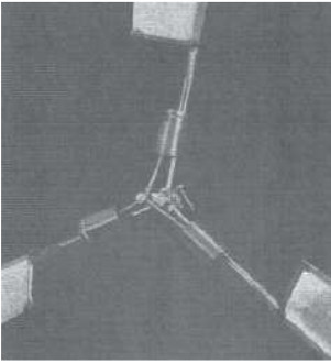 Lawrence Hargrave, engine with cylinders attached to blades