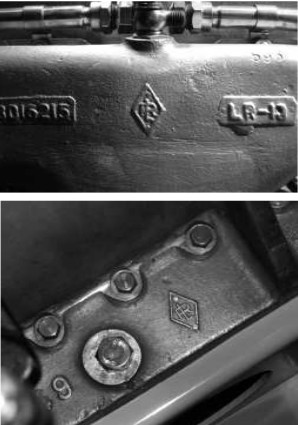 LR-10 cast marks