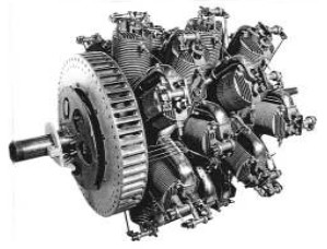 Le Rhone 28-cylinder at Villaroche