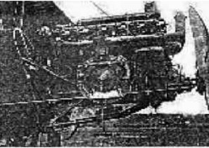 Liberty L-12, with Moss supercharger