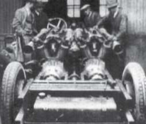 Two Liberties on a car