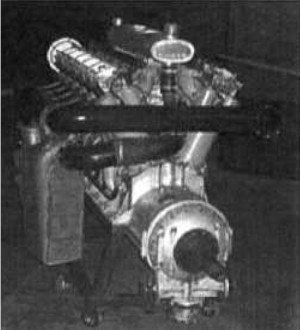 Liberty with gearbox, supercharger, intercooler, etc.