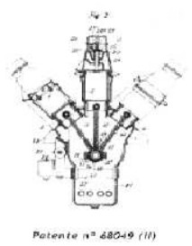 Cross section of the Loring engine