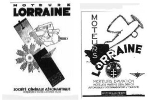 Dos anuncios de Lorraine