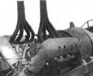 Lorraine-Dietrich 8V de 250 CV, carenado