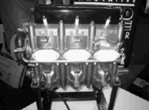 Lycoming 3-cylinder side view