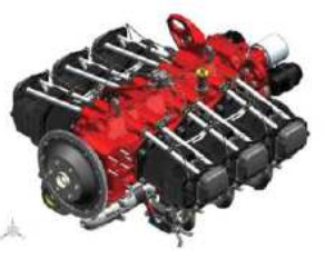 Lycoming de 540 cu-in., Thunderbolt