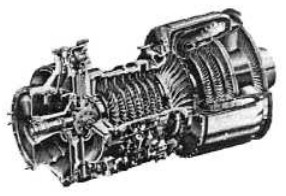 Lycoming T-55, cutaway