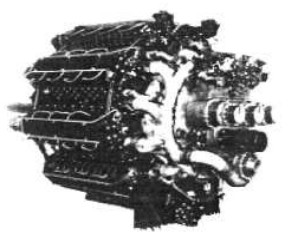 Lycoming XR-7755 rear view